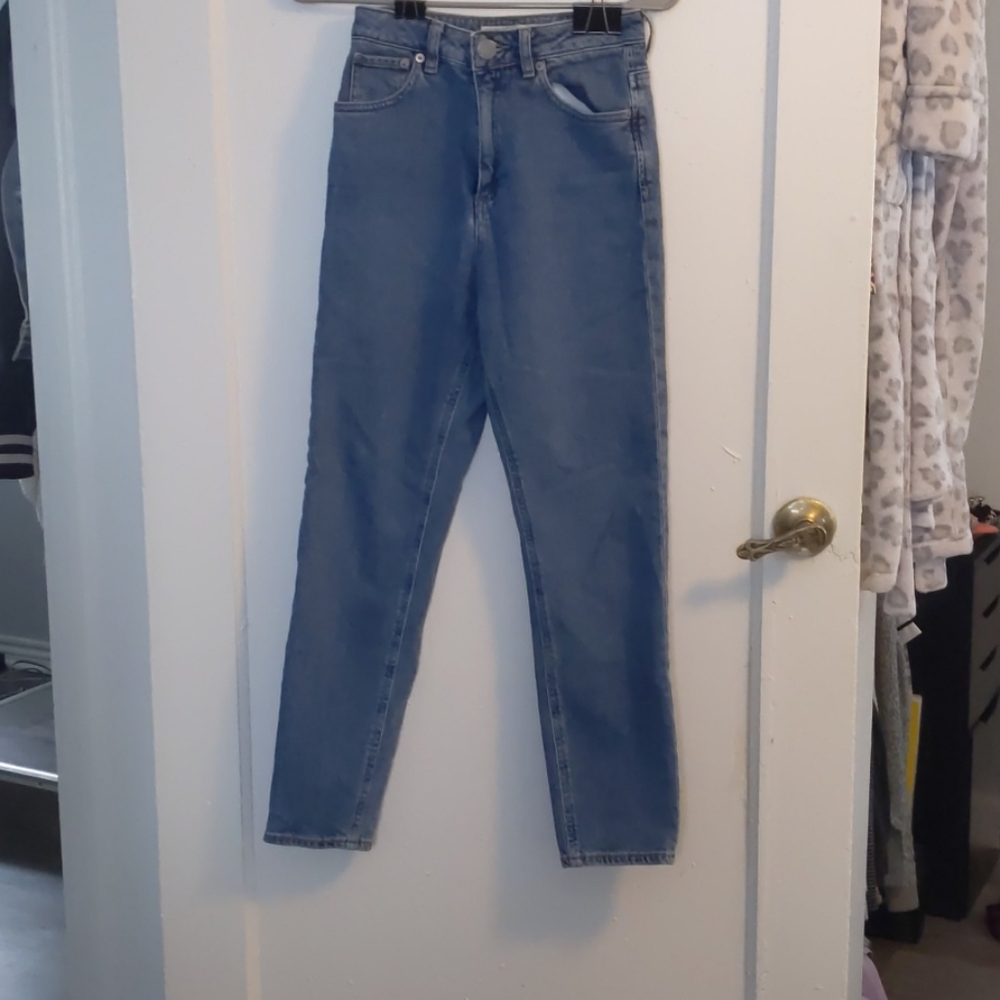 Women's High Waist Mom Jeans